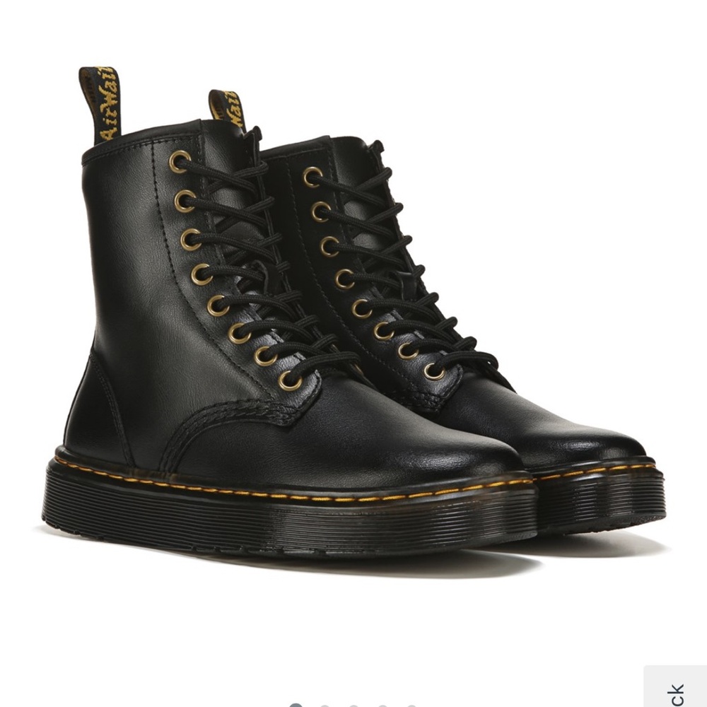 Dr.Martens black combat boots